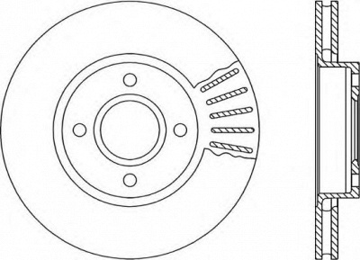 OPEN PARTS bdr119020 -  Тормозной диск
